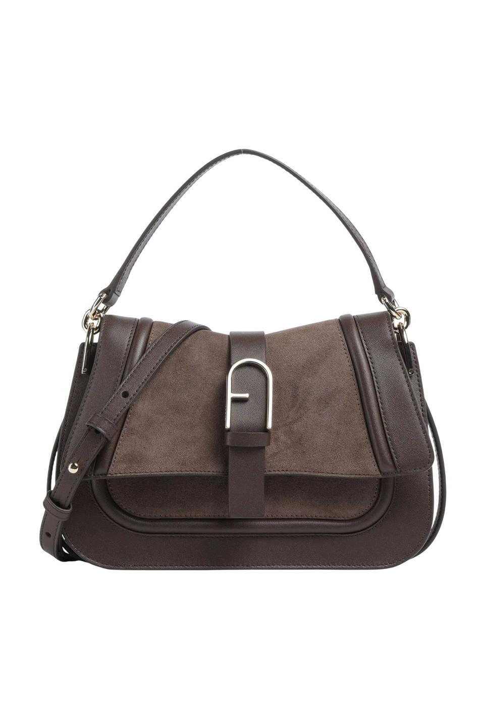 Женский Furla Сумка FLOW M из натуральной кожи (цвет ), артикул WB01822-BX2567 | Фото 1