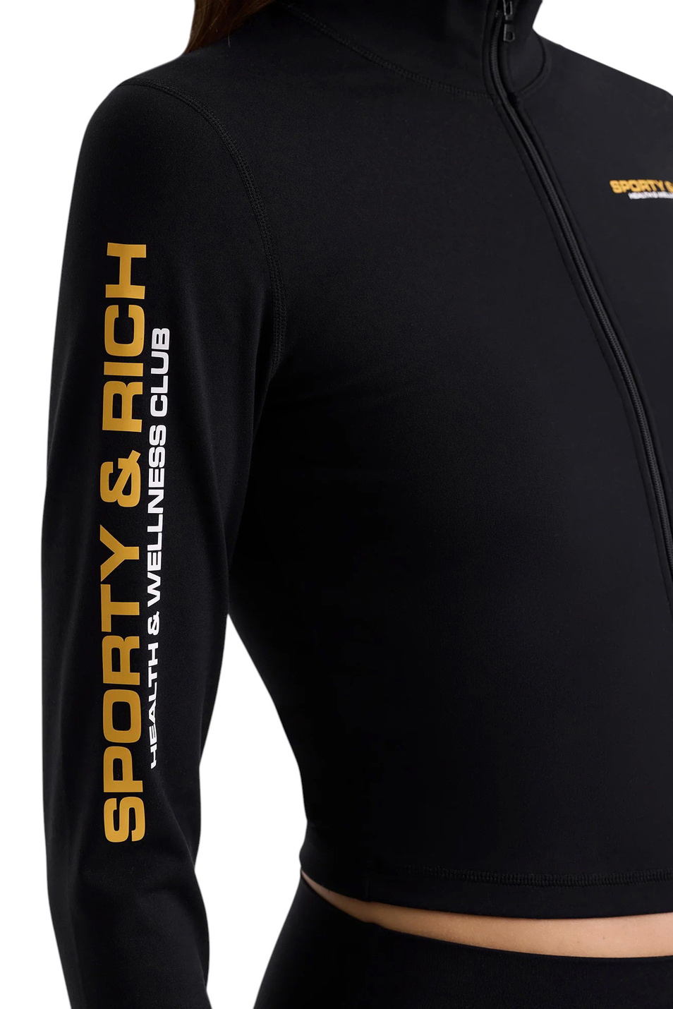 Женский Sporty & Rich Олимпийка Bold Health с логотипом (цвет ), артикул TO018622324BA01 | Фото 5