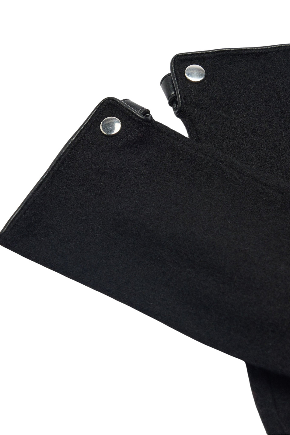 Перчатки из смесовой шерсти|Основной цвет:Черный Женский Parfois Перчатки из смесовой шерсти (цвет ), артикул 240749 | Фото 3