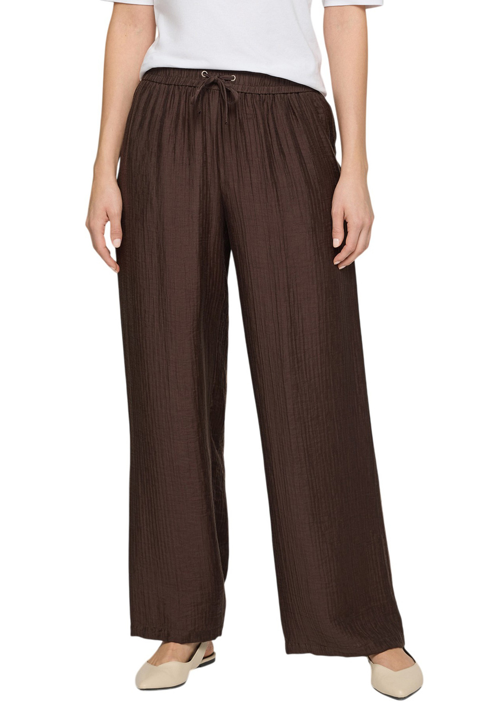 Женский Rabe Брюки из фактурной ткани (цвет ), артикул 56-118157 | Фото 4