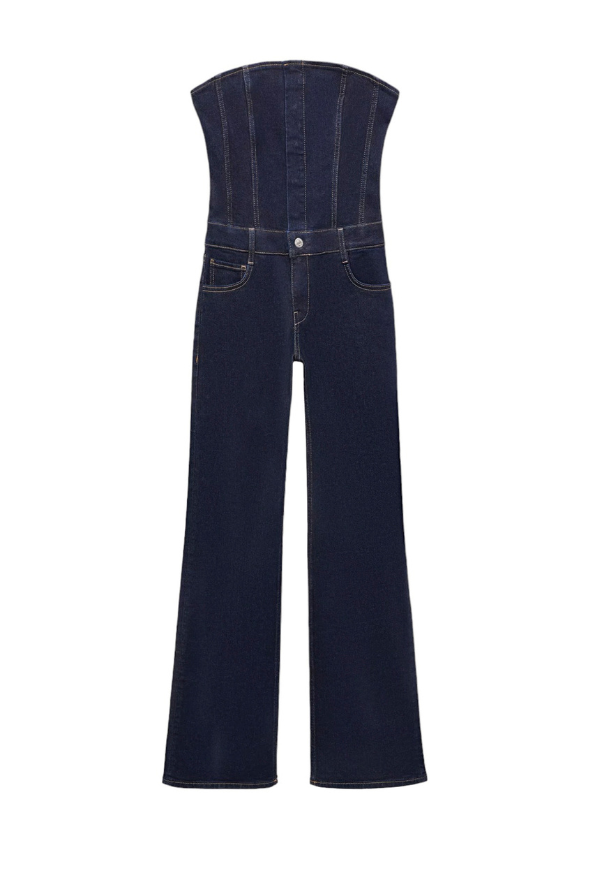 Комбинезон джинсовый DANIELLE|Основной цвет:Синий|Артикул:67050481 | Фото 1
