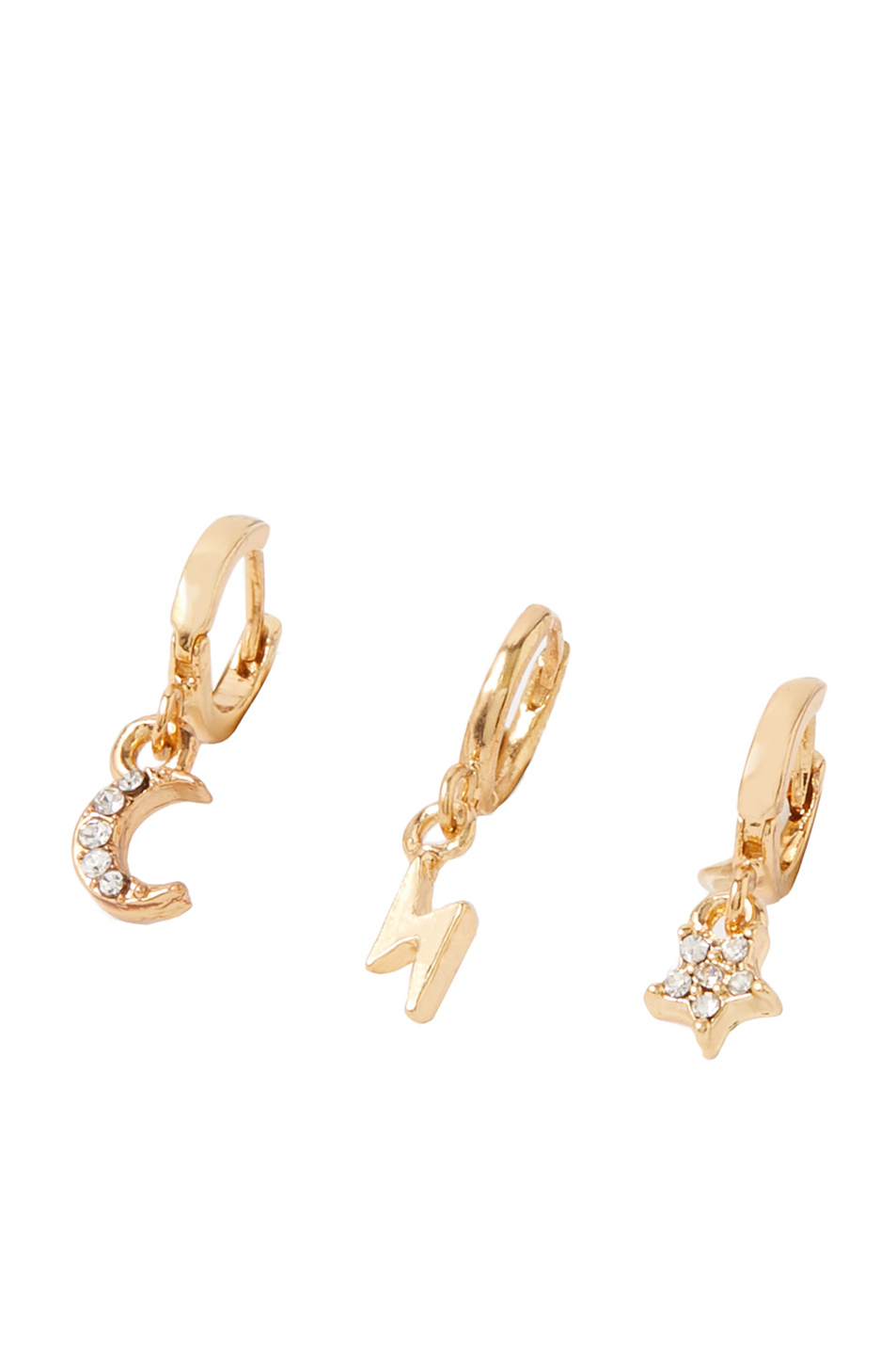 Женский Accessorize Серьги-кольца (цвет ), артикул 181989 | Фото 1