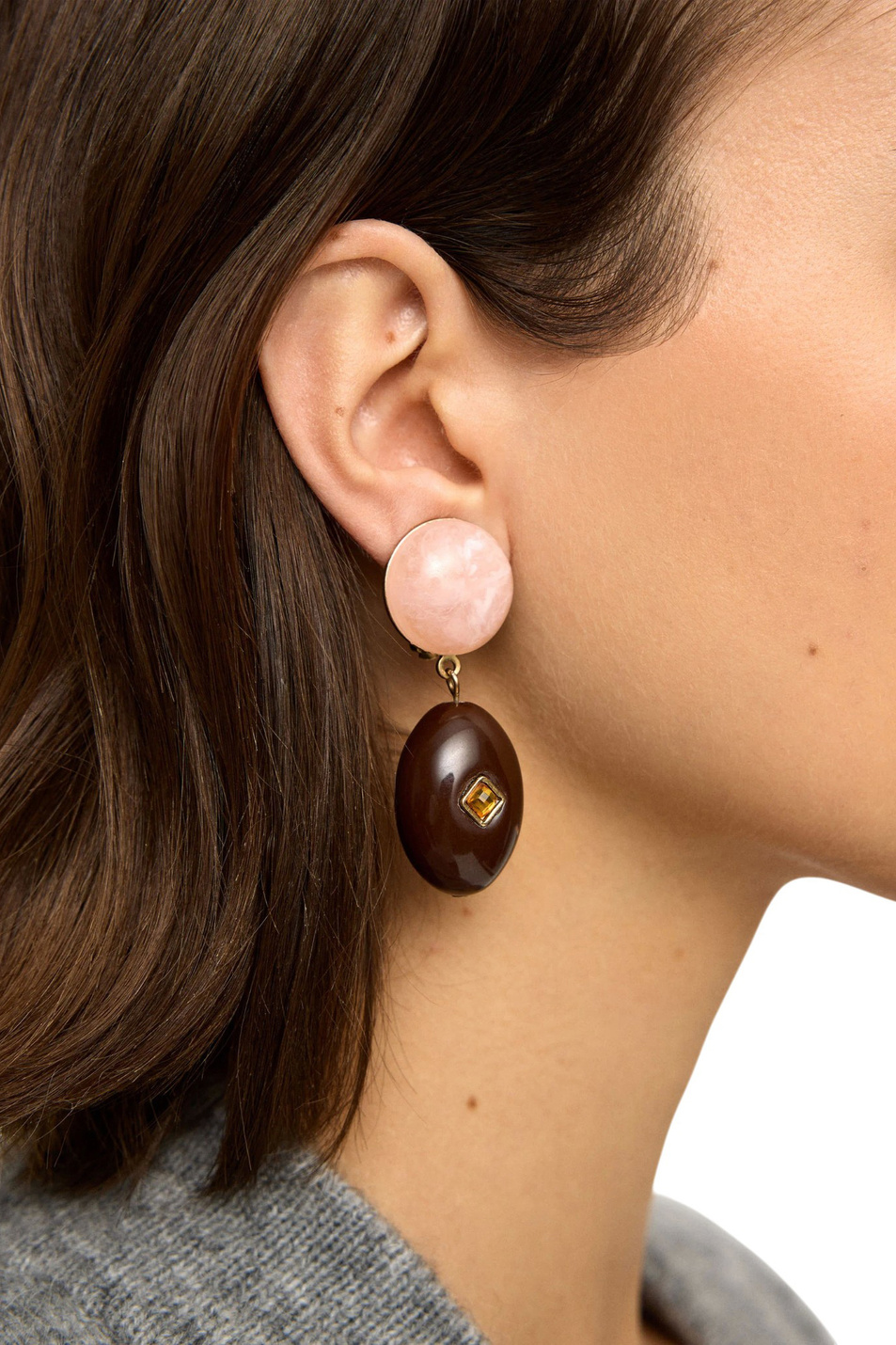 Женский Parfois Серьги из смолы (цвет ), артикул 241654 | Фото 3