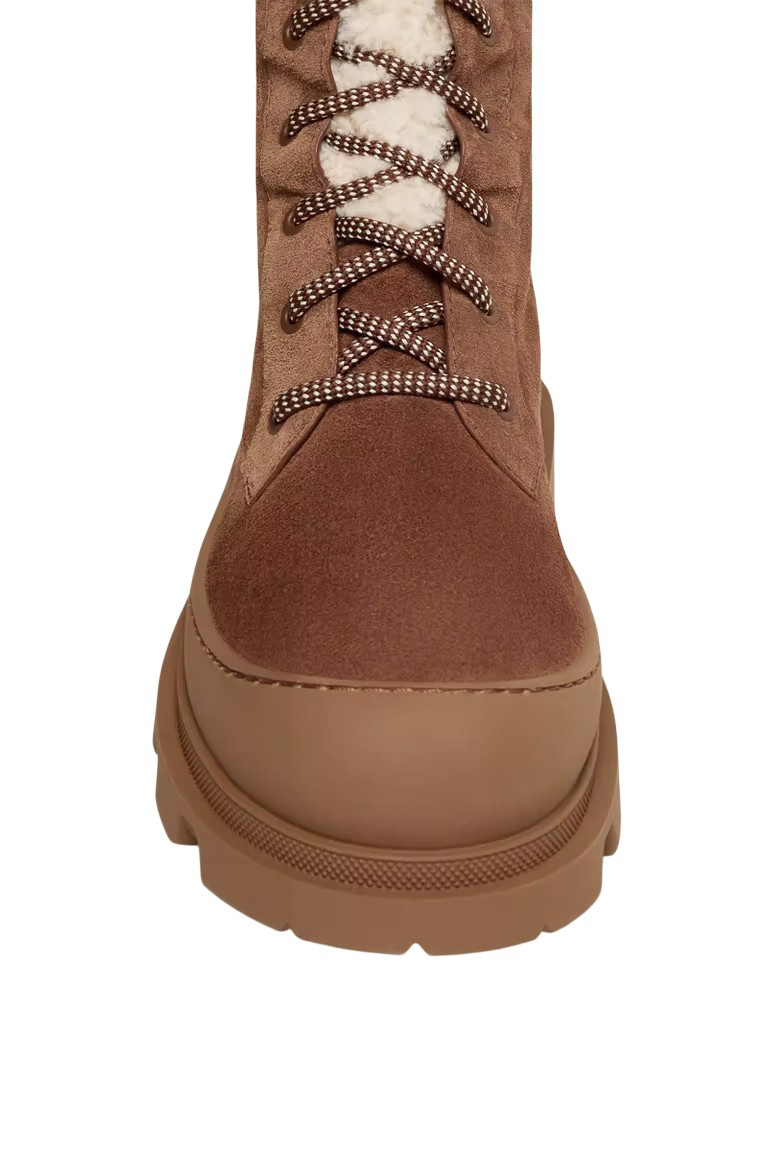 Ботинки VERA из натуральной замши|Основной цвет:Коричневый Женский Moncler Ботинки VERA из натуральной замши (цвет ), артикул K209B4F00150-M7542 | Фото 5