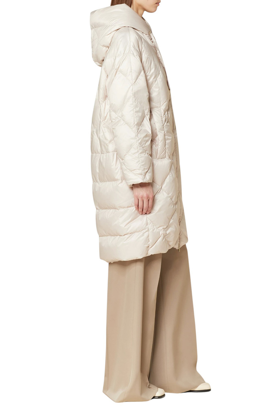 Женский Max Mara Пальто TREFE стеганое (цвет ), артикул 2529496045 | Фото 4