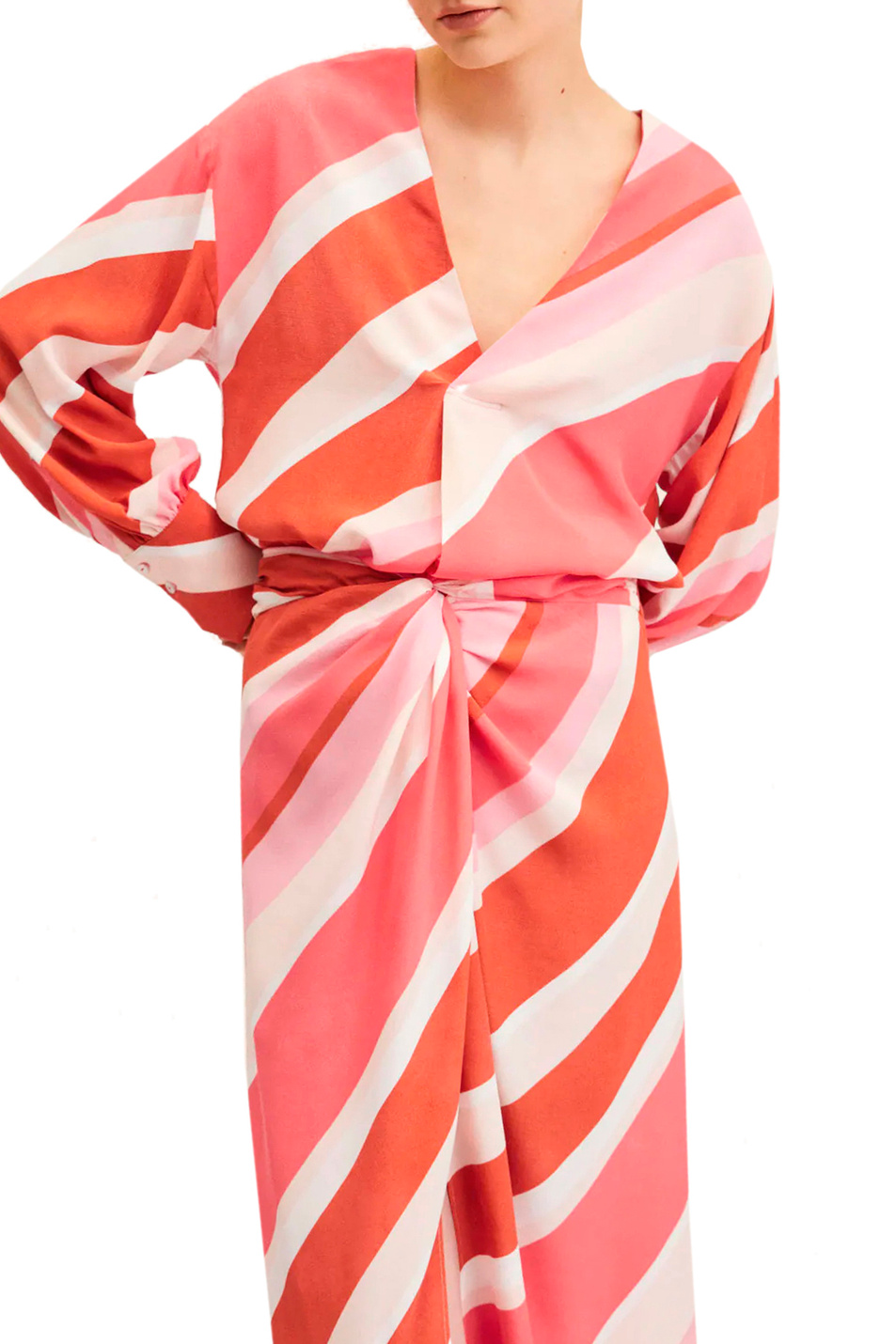 Женский Mango Блузка BIO оверсайз с принтом (цвет ), артикул 27016335 | Фото 3