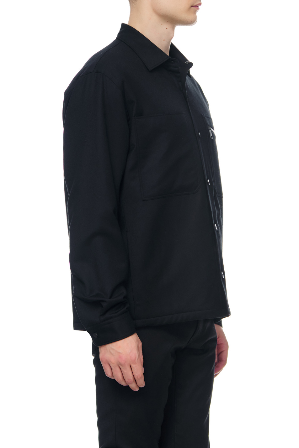 Мужской Zegna Куртка-рубашка с нагрудными карманами (цвет ), артикул UAV01-SOTM2-290 | Фото 4