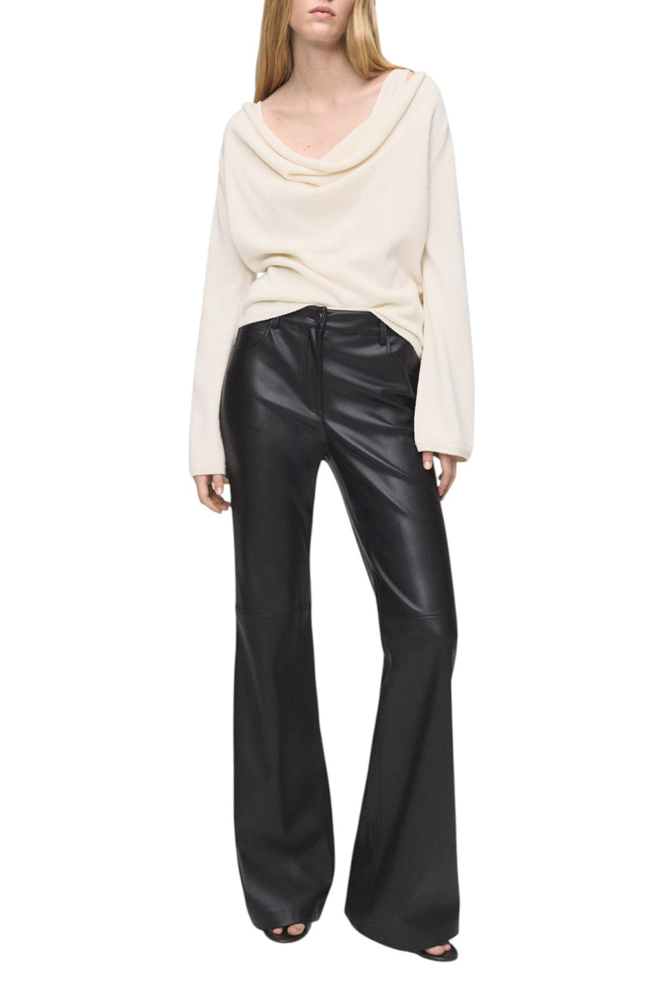 Женский Mango Брюки CONNIE из искусственной кожи (цвет ), артикул 17045975 | Фото 2