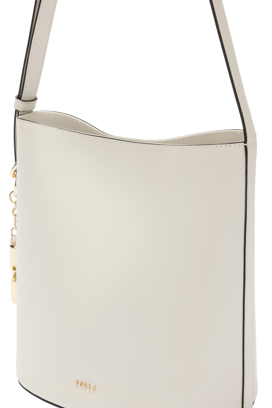 Сумка ROXIE S из натуральной кожи|Основной цвет:Кремовый Женский Furla Сумка ROXIE S из натуральной кожи (цвет ), артикул WB01875-ARE000 | Фото 3