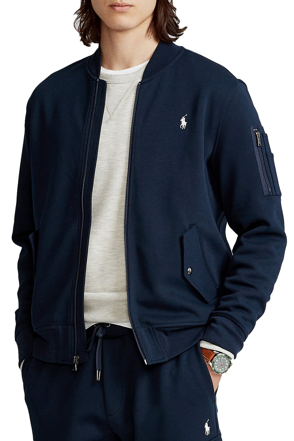Polo Ralph Lauren Куртка-бомбер с фирменной вышивкой (цвет ), артикул 710849528002 | Фото 3