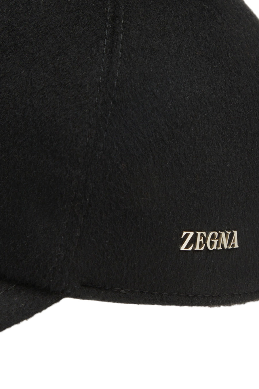 Мужской Zegna Кепка из кашемира с мелким логотипом (цвет ), артикул E8I09H-B4B-BK1 | Фото 3