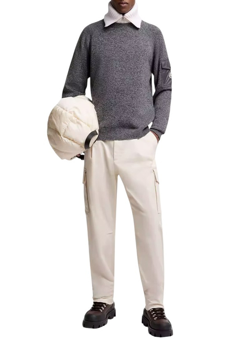 Мужской Moncler Джемпер из шерсти и кашемира (цвет ), артикул K20919C00012-M3550 | Фото 2