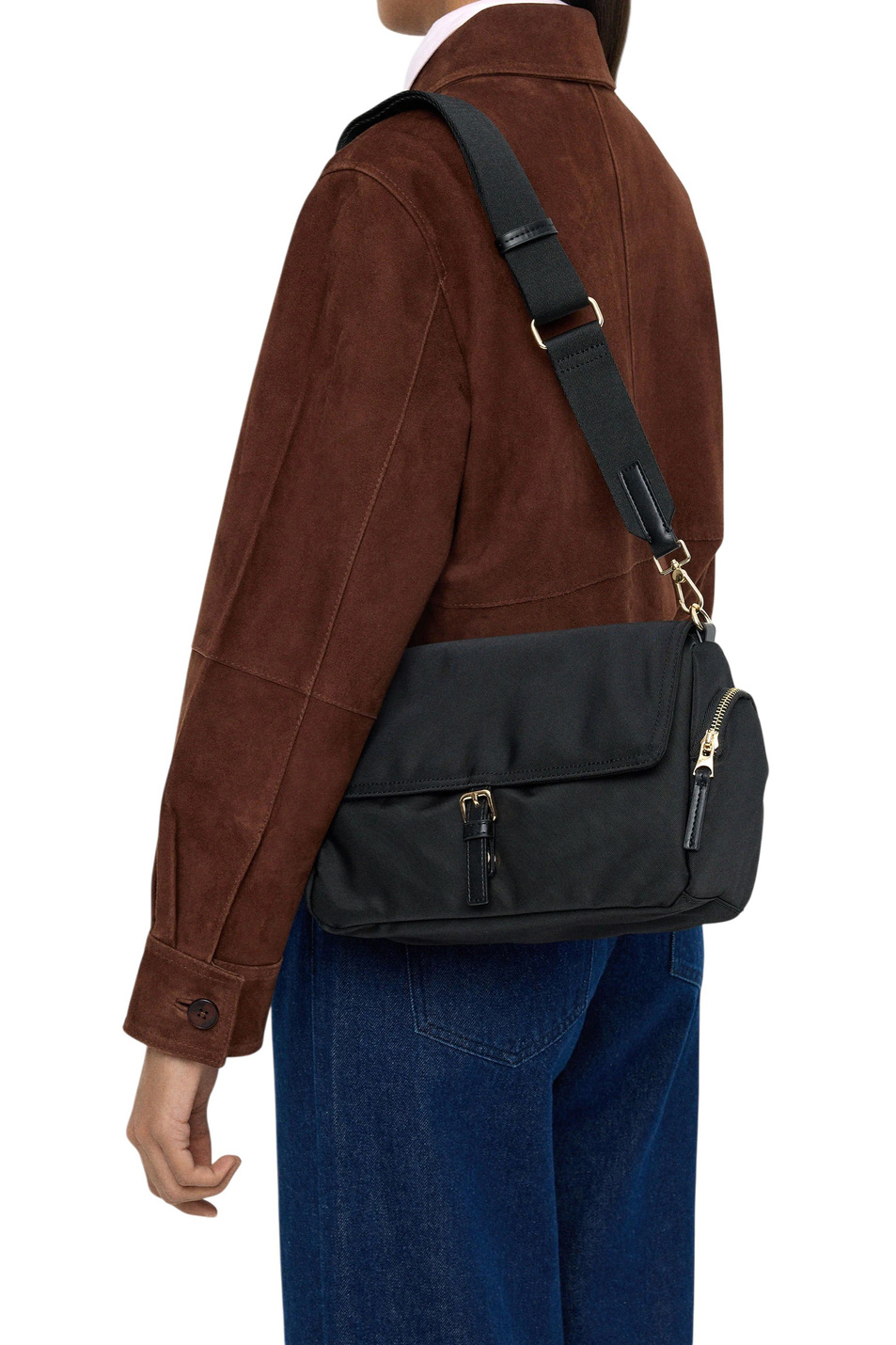 Женский Parfois Сумка через плечо нейлоновая (цвет ), артикул 244251 | Фото 5