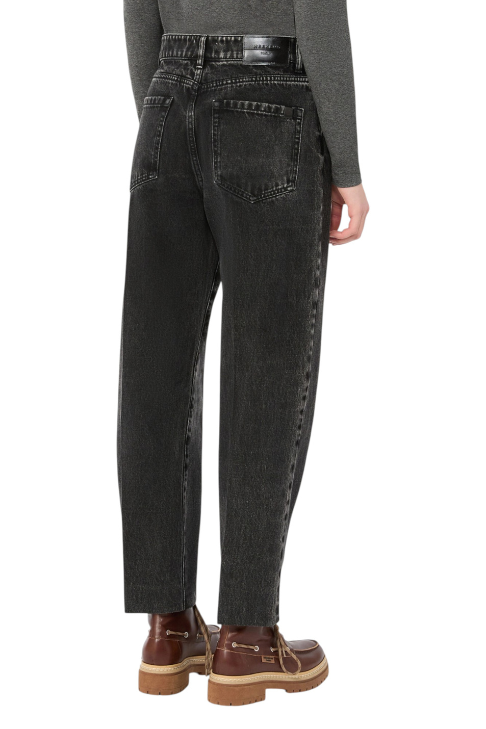 Женский Weekend Max Mara Дэжинсы CEDRO из хлопка (цвет ), артикул 2625186042 | Фото 5