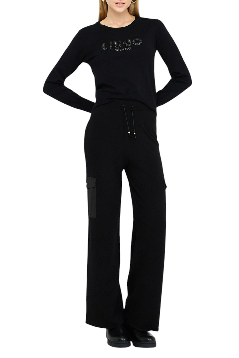 Женский Liu Jo Джемпер с логотипом (цвет ), артикул TF5248MS63L | Фото 2