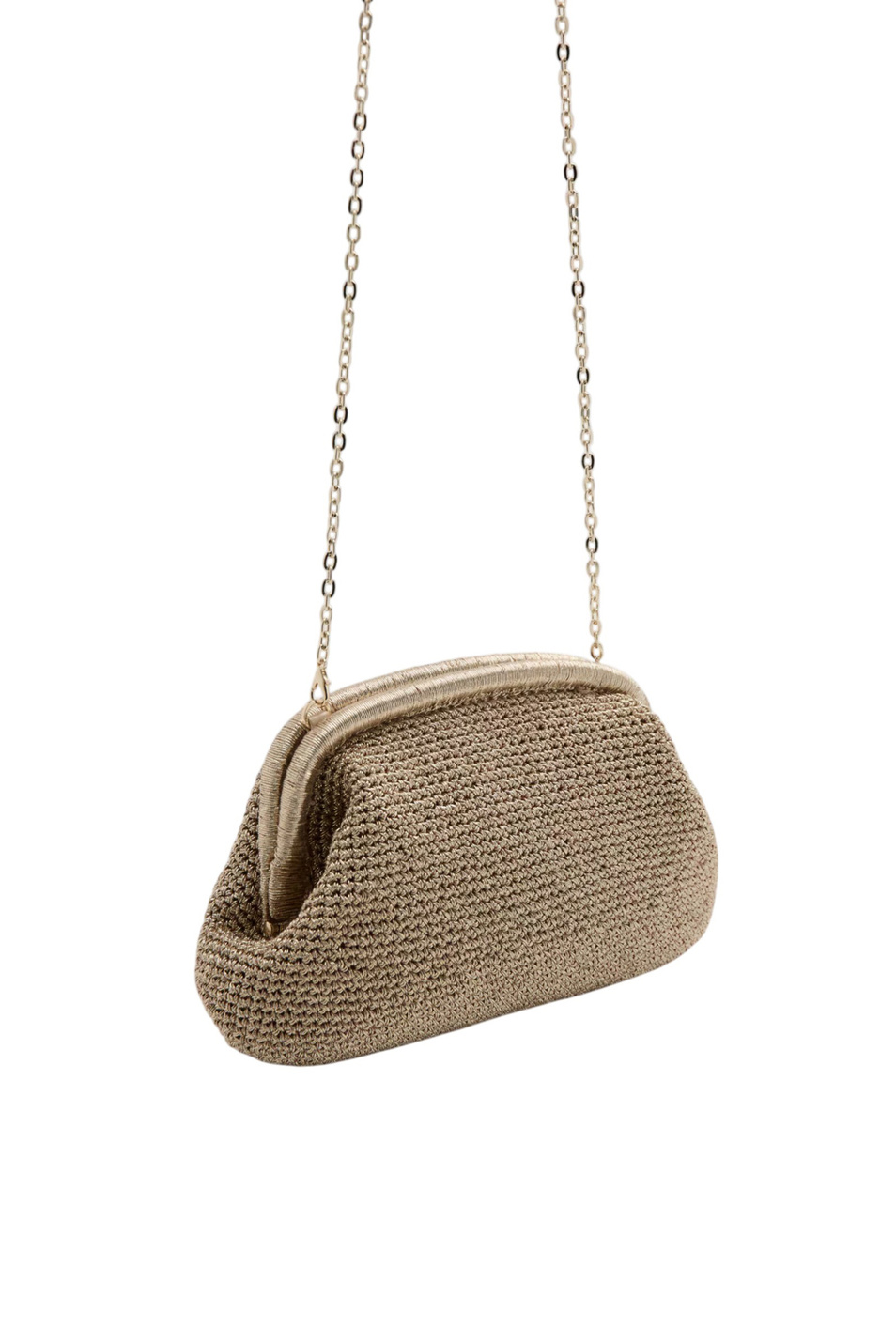 Женский Mango Клатч CORFU из люрекса (цвет ), артикул 27065929 | Фото 2