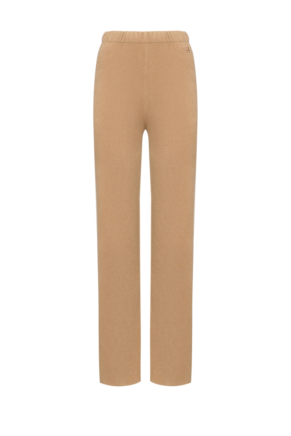 Брюки с эластичным поясом|Основной цвет:Бежевый Женский Ermanno Firenze Брюки с эластичным поясом (цвет ), артикул D47EP030EP2 | Фото 1