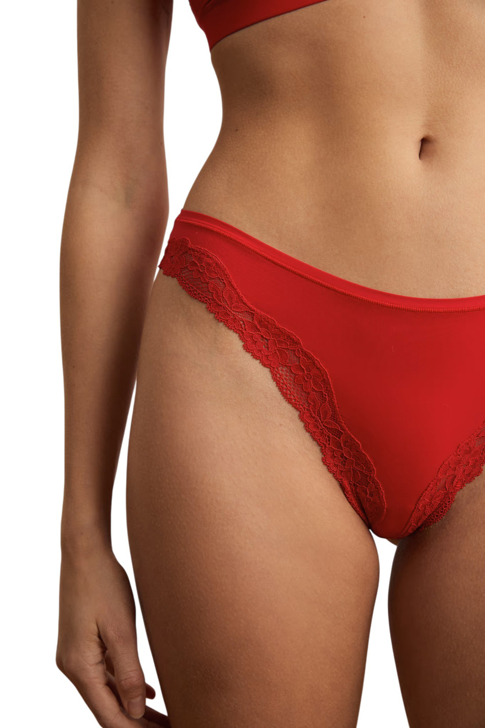 Женский Etam Стринги PURE SOFT LACE с кружевом (цвет ), артикул 6557664 | Фото 5