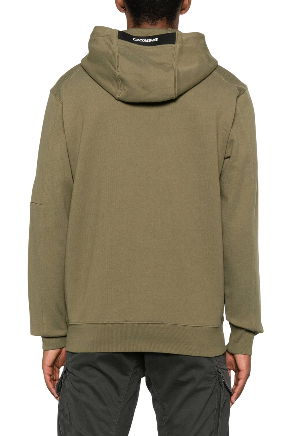 Мужской C.P. Company Худи из хлопка (цвет ), артикул 19CMSS719A006372R | Фото 5