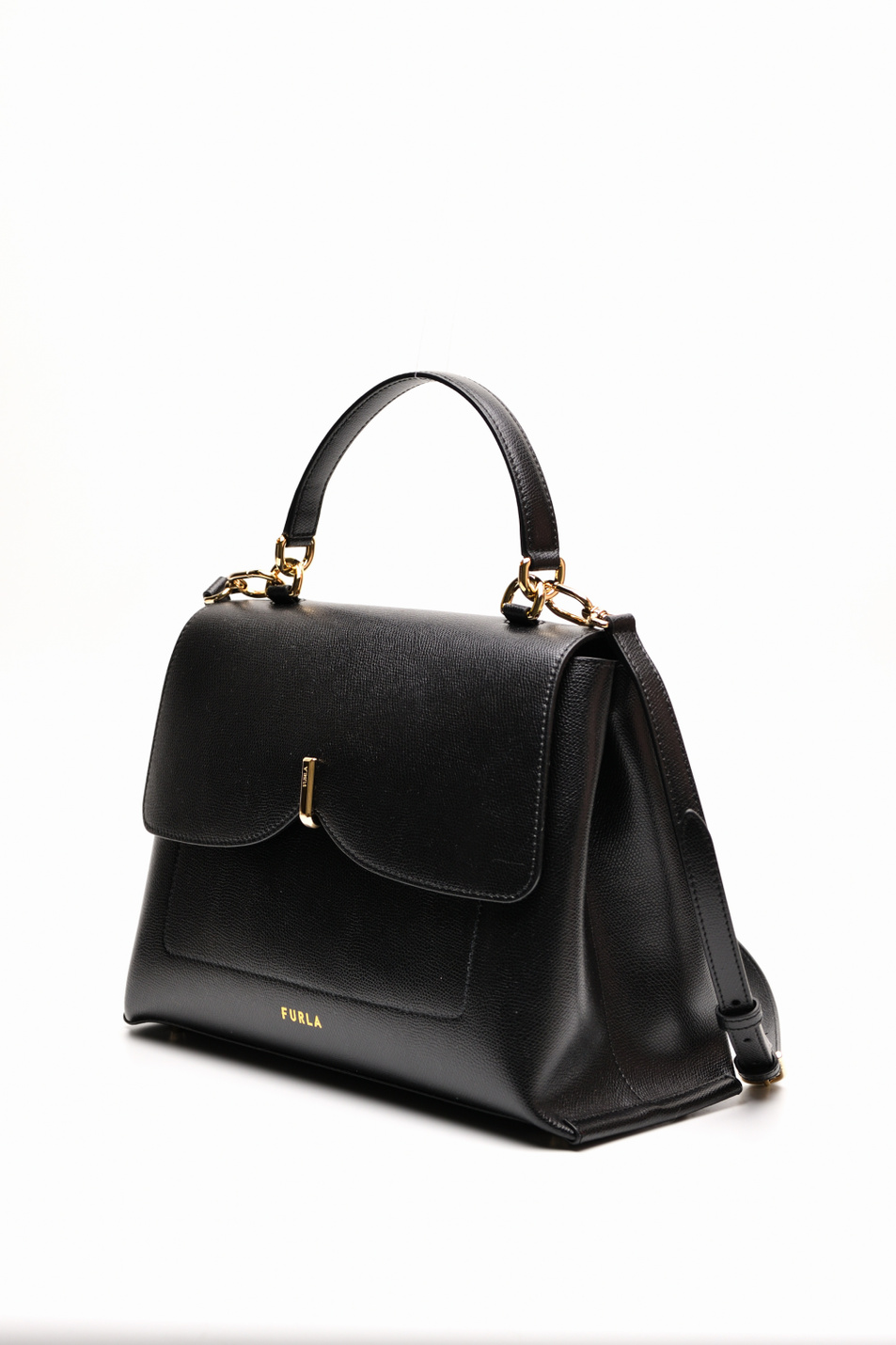 Женский Furla Сумка из натуральной кожи FURLA RIBBON L TOP HANDLE (цвет ), артикул 1055883 | Фото 3