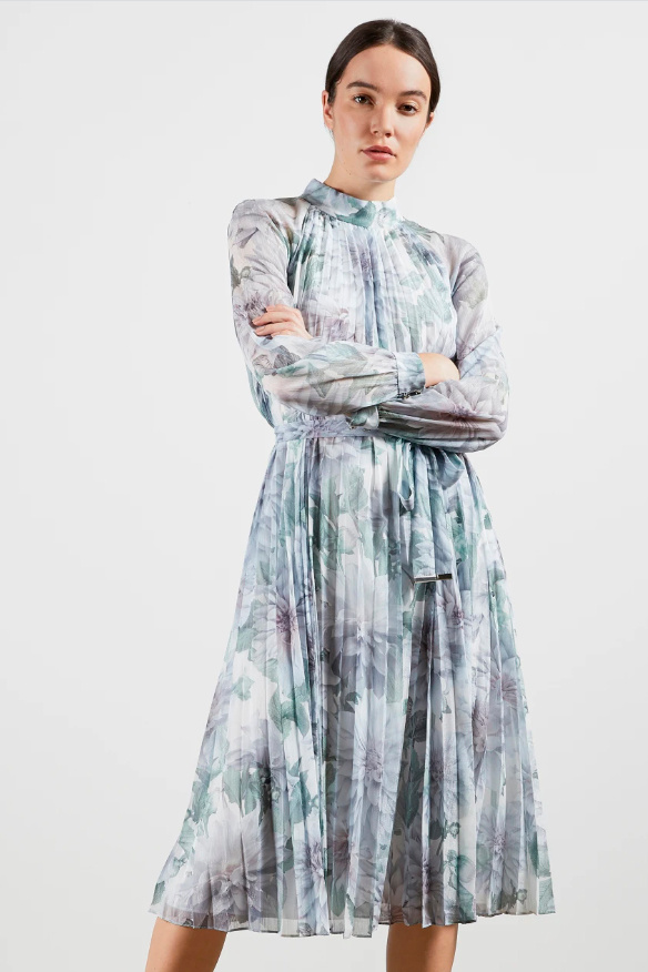 Ted Baker Платье-миди с плиссировкой LUULUU (цвет ), артикул 247205 | Фото 6