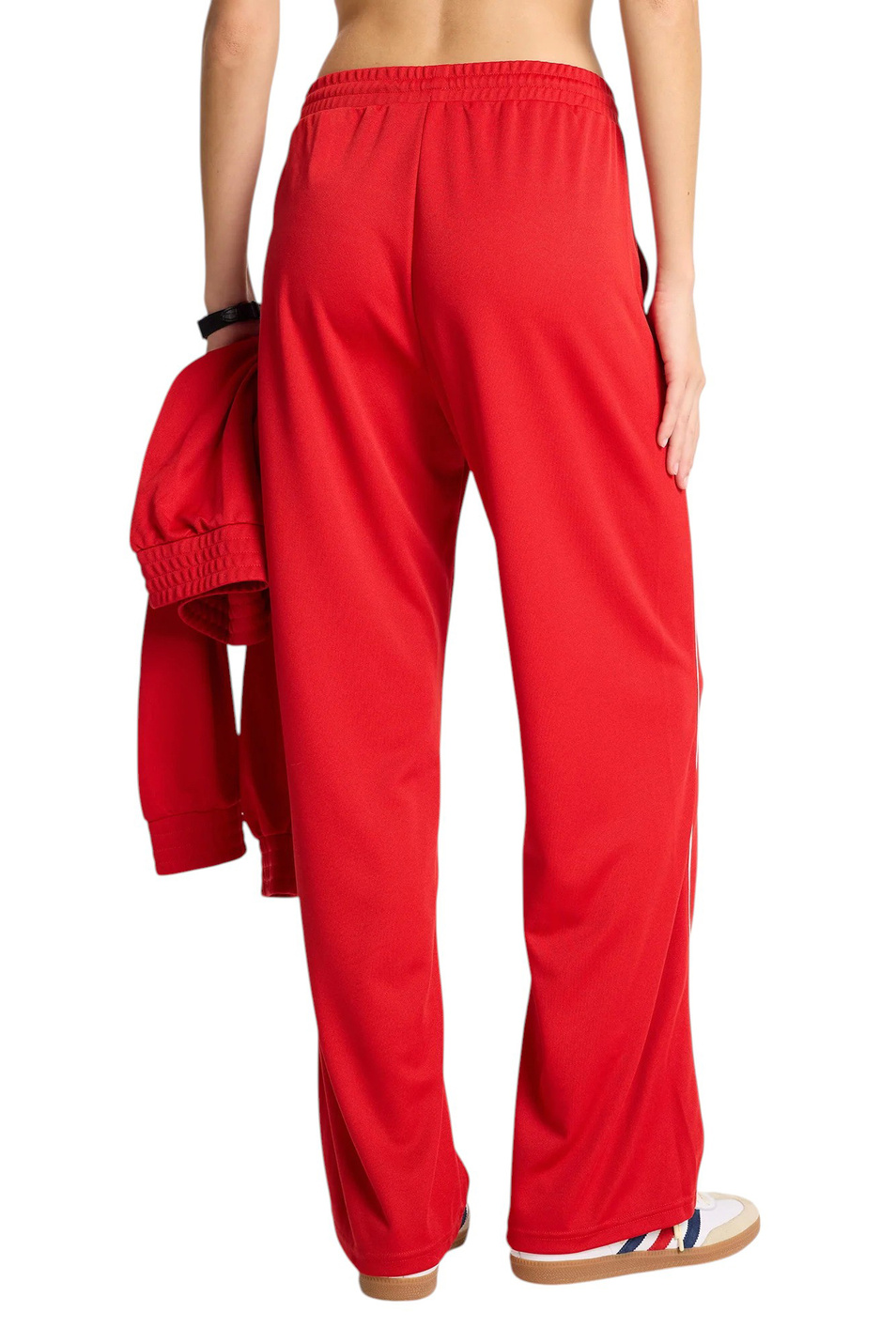 Женский Sporty & Rich Брюки Vendome с логотипом (цвет ), артикул PA044508205RE07 | Фото 3