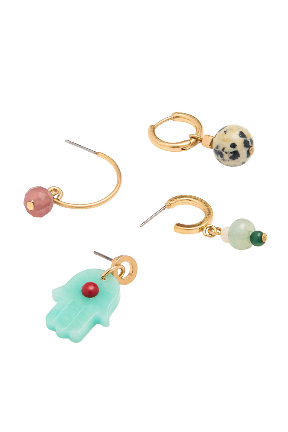 Женский Parfois Серьги в комплекте из 4 шт (цвет ), артикул 245633 | Фото 2