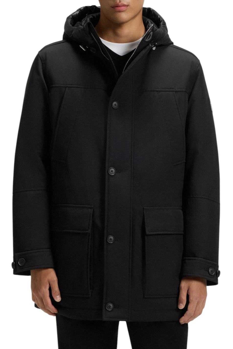 Мужской BOSS Парка Detoni с пуховым наполнителем (цвет ), артикул 50540472 | Фото 3