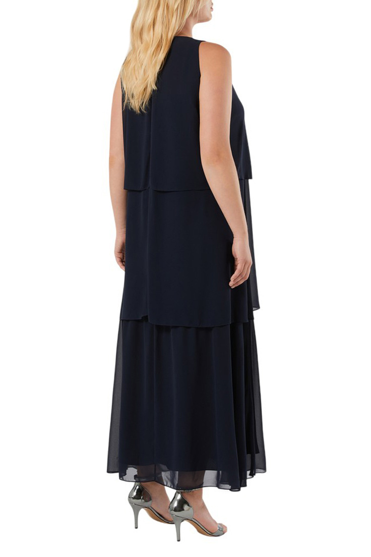 Женский Marina Rinaldi Платье FAGIANI однотонное (цвет ), артикул 2617221356 | Фото 4