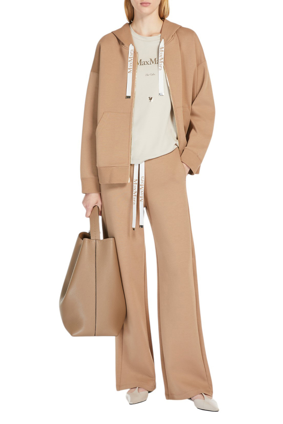 Женский Max Mara Толстовка JOUR из смесового хлопка (цвет ), артикул 2519911011 | Фото 2