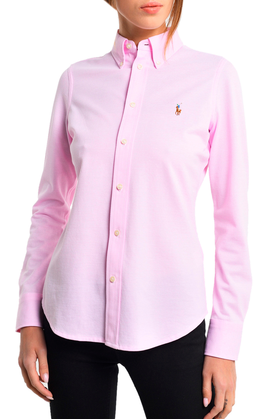 Женский Polo Ralph Lauren Рубашка из натурального хлопка (цвет ), артикул 211664427002 | Фото 1