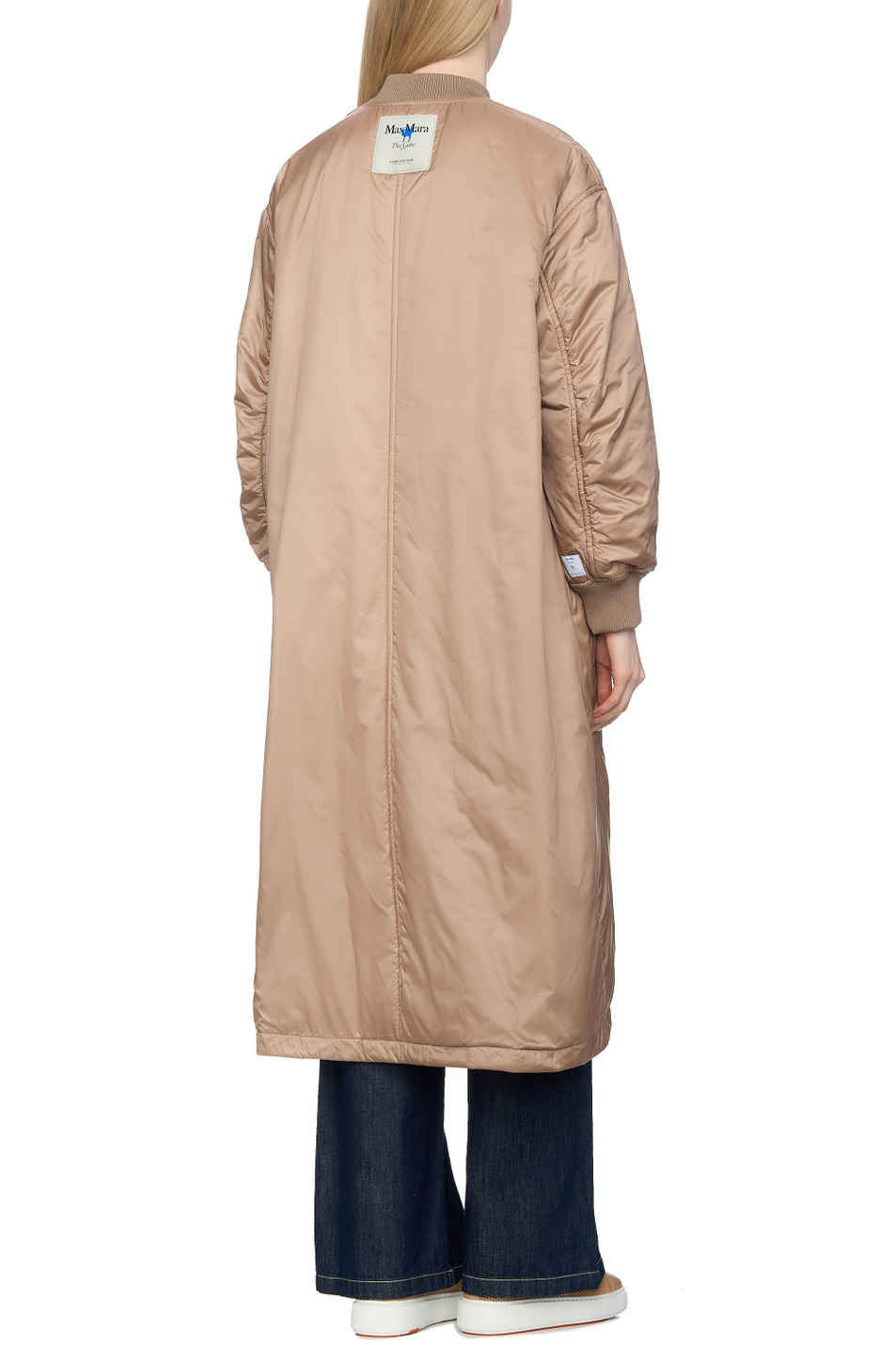 Женский Max Mara Пальто GREENB однотонное (цвет ), артикул 2519491014 | Фото 5