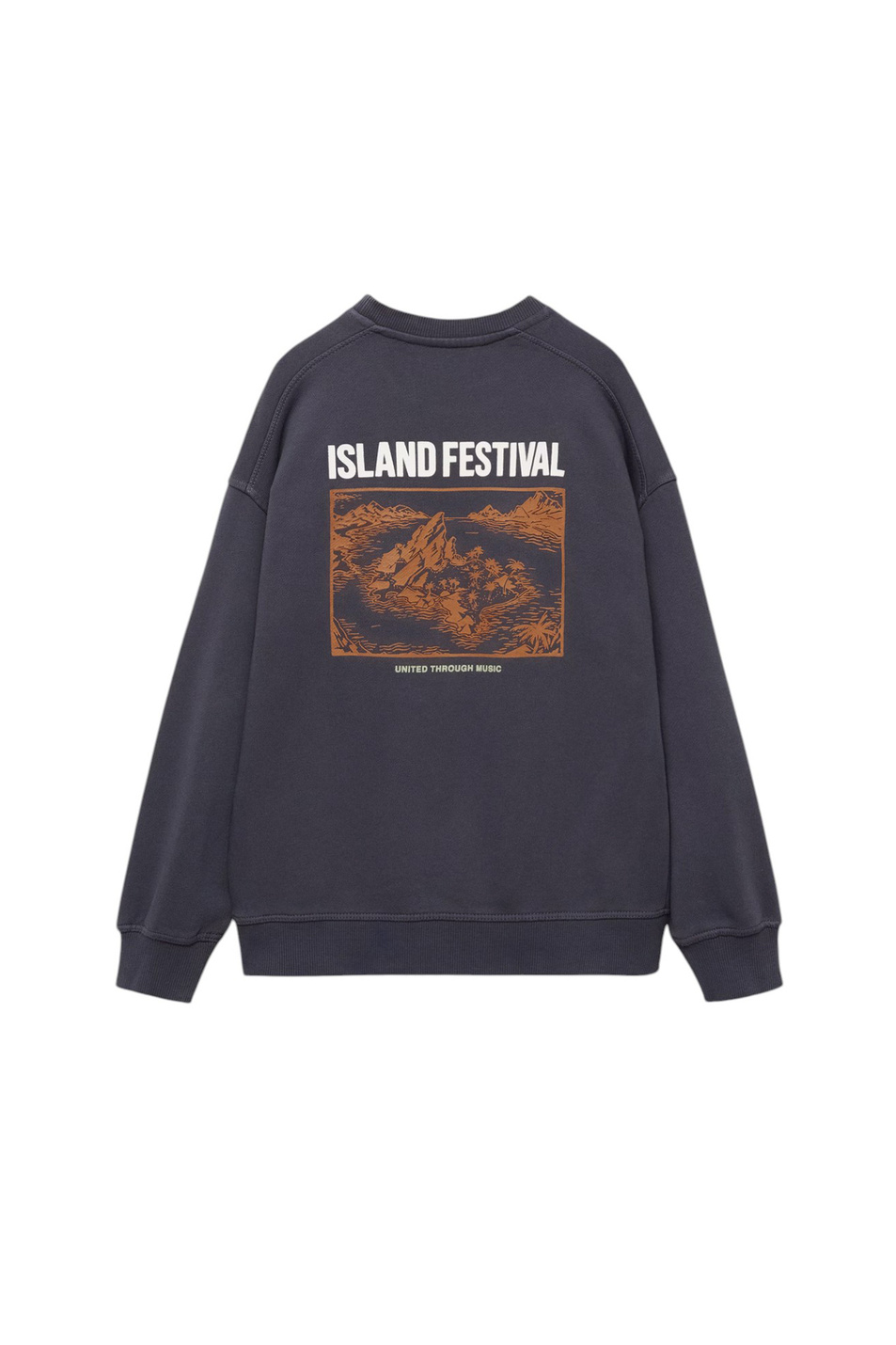 Мальчикам Mango Kids Свитшот FESTIVAL из хлопка (цвет ), артикул 87083276 | Фото 4