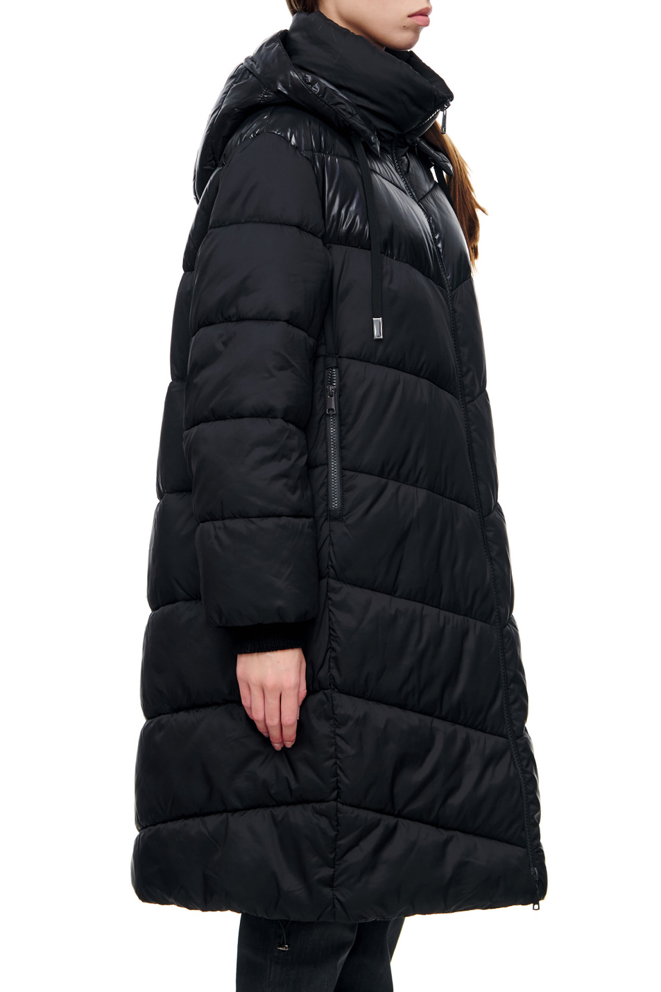 Gerry Weber Стеганое пальто на молнии и с капюшоном (цвет ), артикул 850234-31166 | Фото 6
