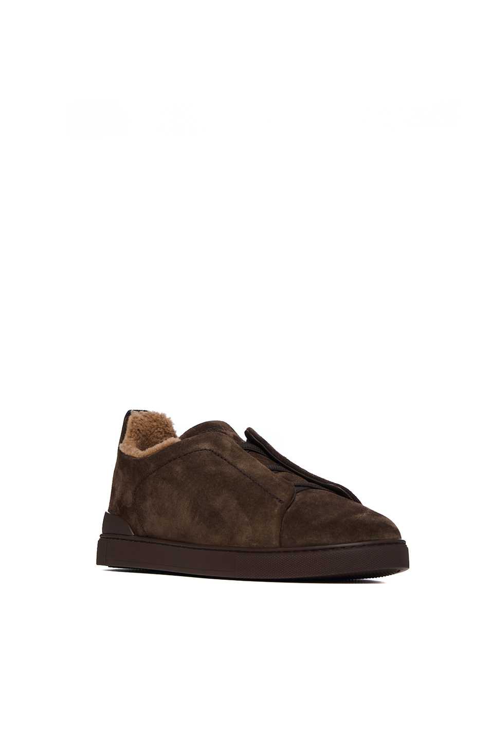 Мужской Zegna Сникеры из натуральной замши (цвет ), артикул LHNLA-S5723Z-TDM | Фото 2