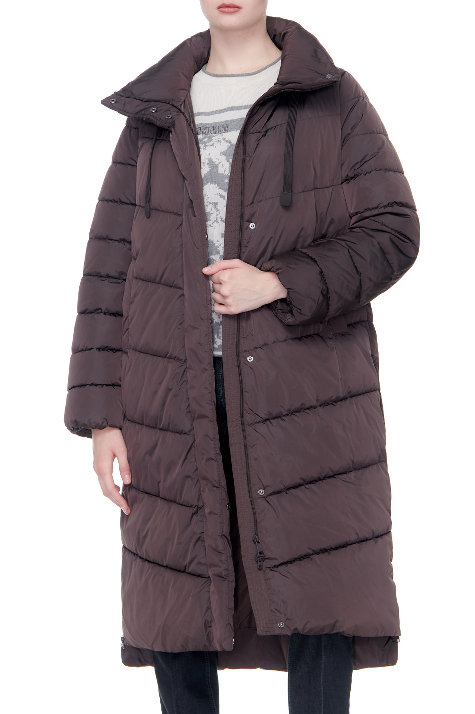 Gerry Weber Стеганое пальто с воротником-стойкой (цвет ), артикул 650235-31142 | Фото 4