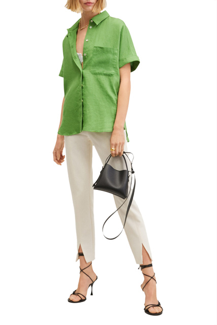 Рубашка PAI с короткими рукавами|Основной цвет:Зеленый|Артикул:27909002 | Фото 2