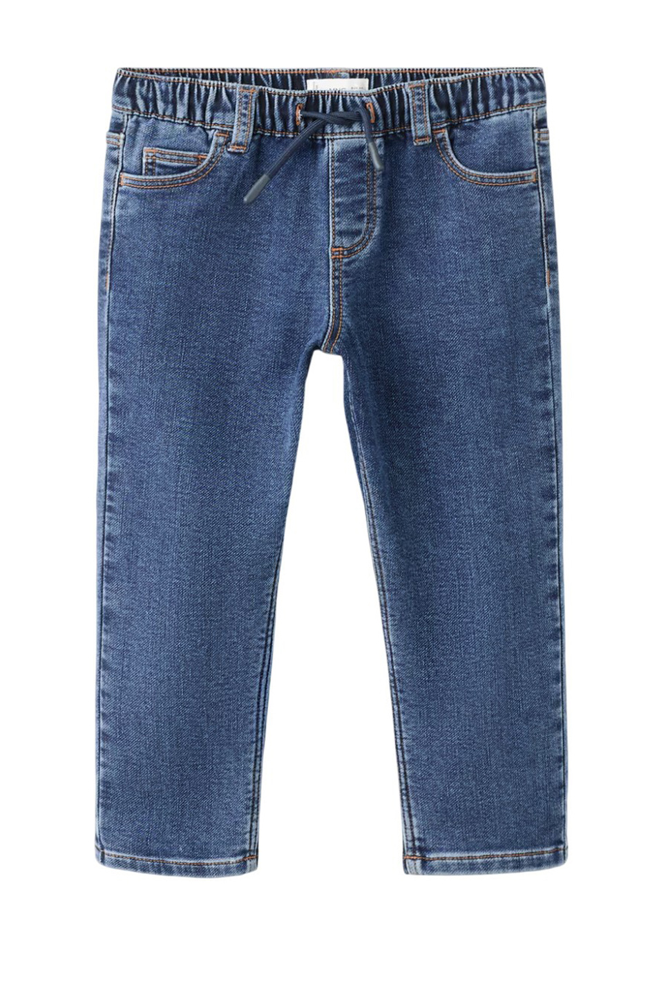 Мальчикам Mango Kids Джинсы PABLO зауженного кроя (цвет ), артикул 27041241 | Фото 1