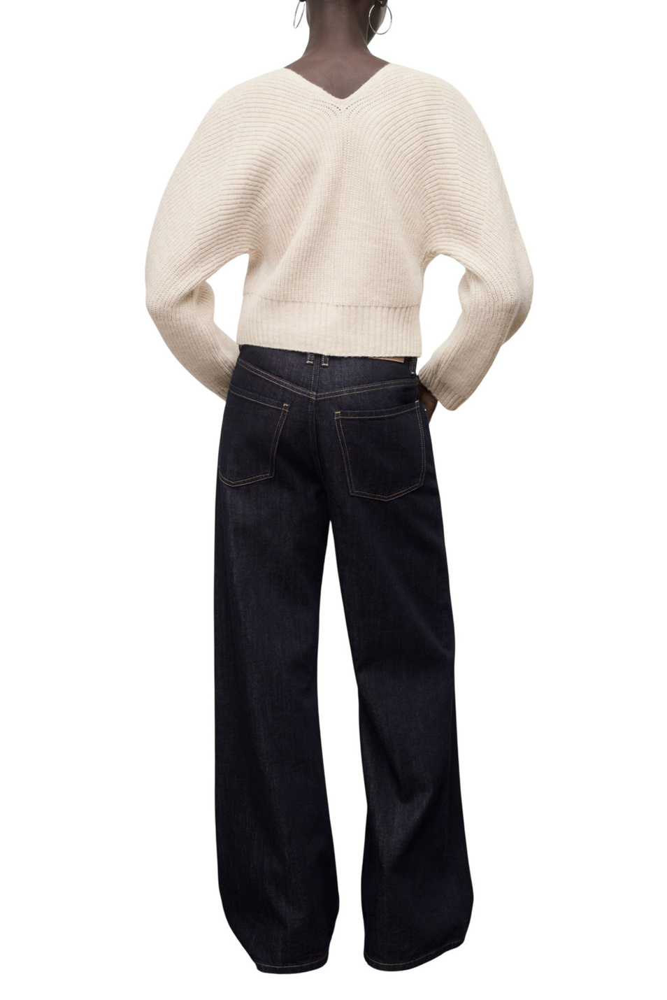 Женский Mango Кардиган CARMINA с V-образным вырезом (цвет ), артикул 17037815 | Фото 4