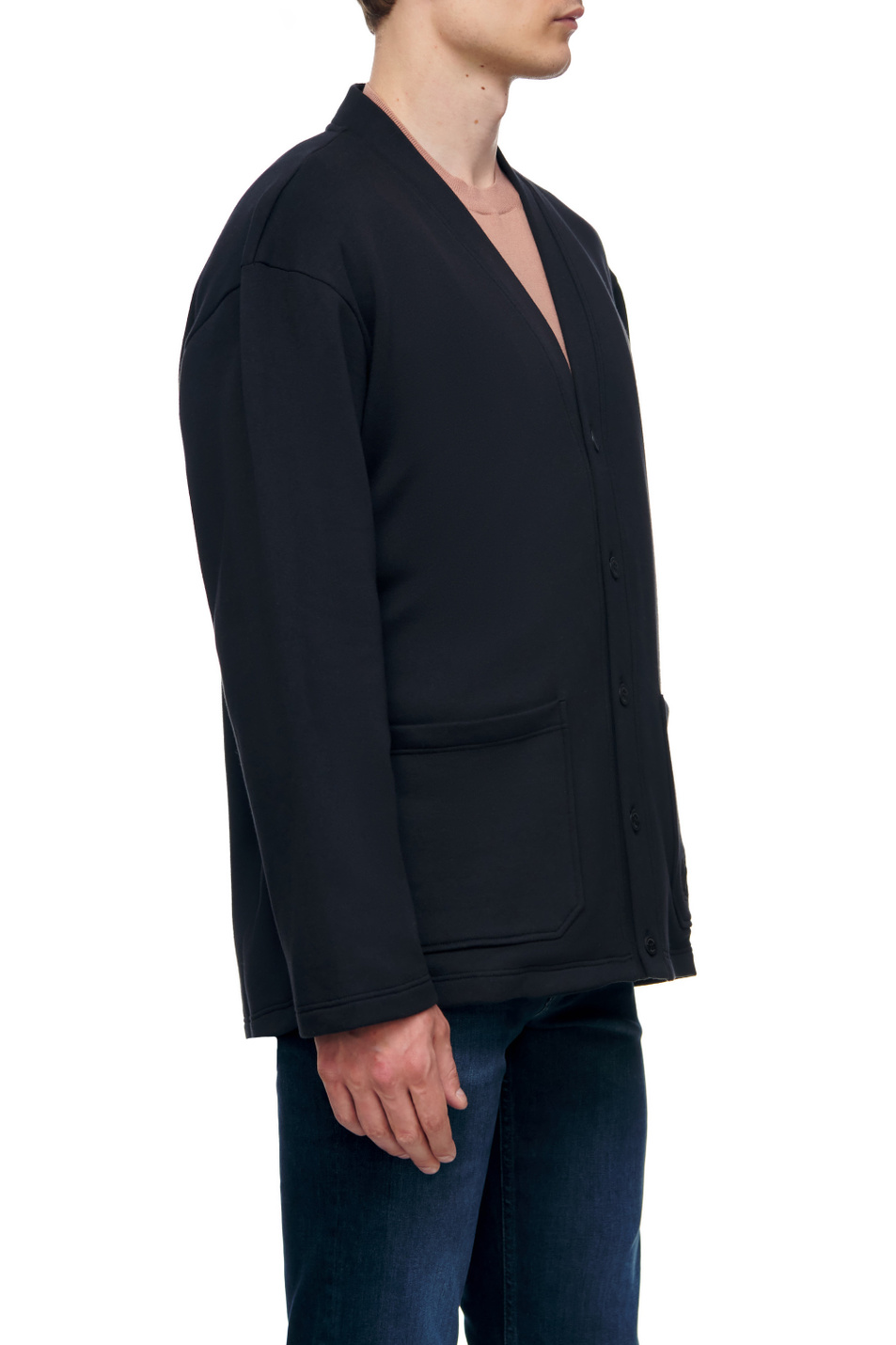 Мужской Zegna Однотонный кардиган с накладными карманами (цвет ), артикул N6MP01270 | Фото 3