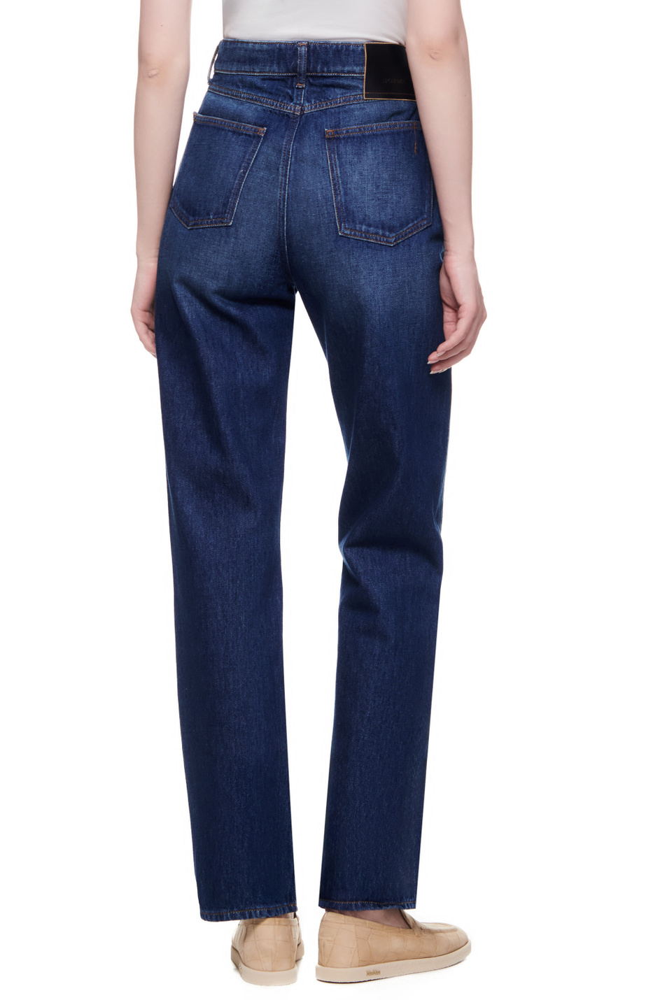 Женский Sportmax Джинсы TASSO из натурального хлопка (цвет ), артикул 2422186095 | Фото 3