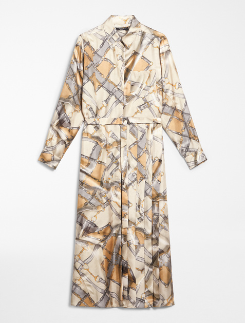 Weekend Max Mara Платье-рубашка KARIM из шелкового твила ( цвет), артикул 52260403 | Фото 1