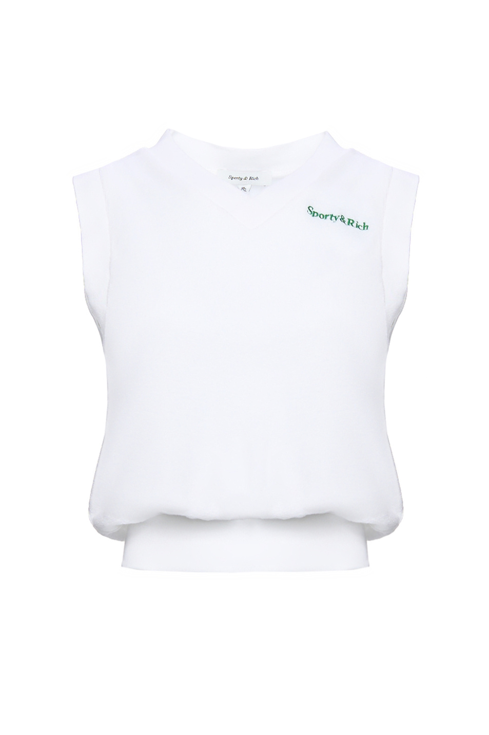 Женский Sporty & Rich Жилет с логотипом (цвет ), артикул WS032S408SW | Фото 1