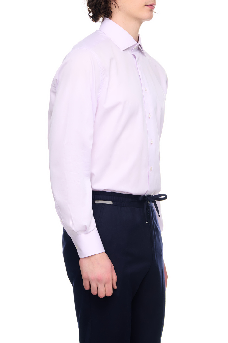 Мужской Corneliani Рубашка из натурального хлопка (цвет ), артикул 91P100-3111409 | Фото 3