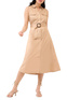 Orsay Платье с поясом и нагрудными карманами (Бежевый цвет), артикул 470247 | Фото 2