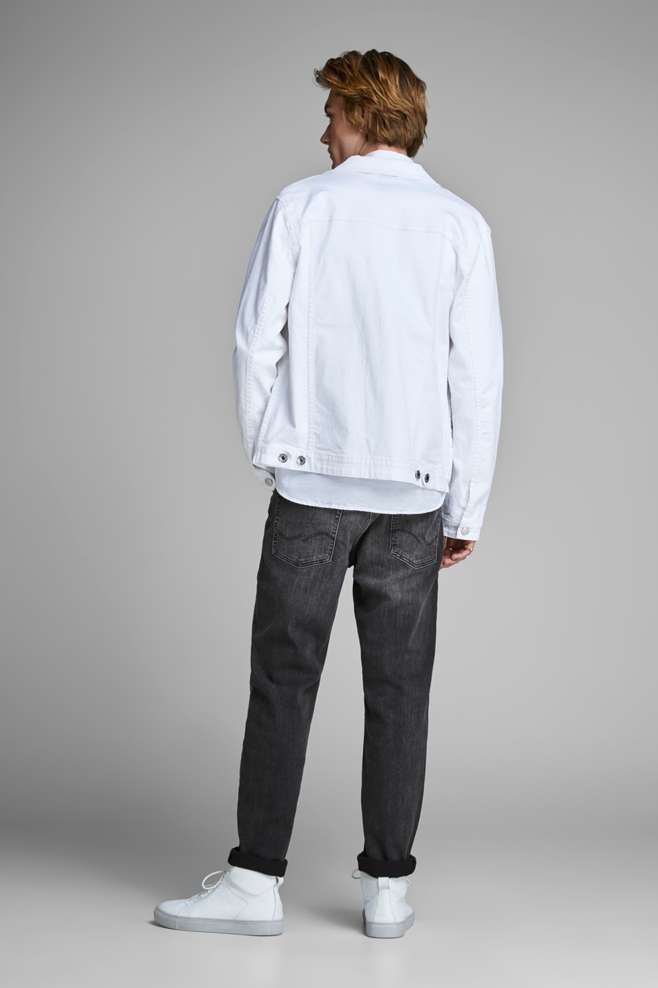 Мужской Jack & Jones Джинсы Mike Comfort fit (цвет ), артикул 12148925 | Фото 5
