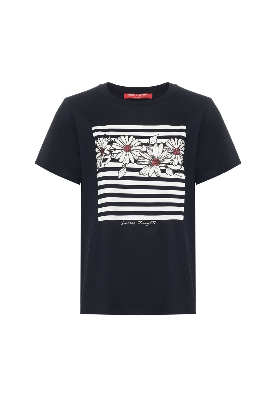 Женский Marina Rinaldi Футболка LEPRE из хлопка (цвет ), артикул 2618971096 | Фото 1