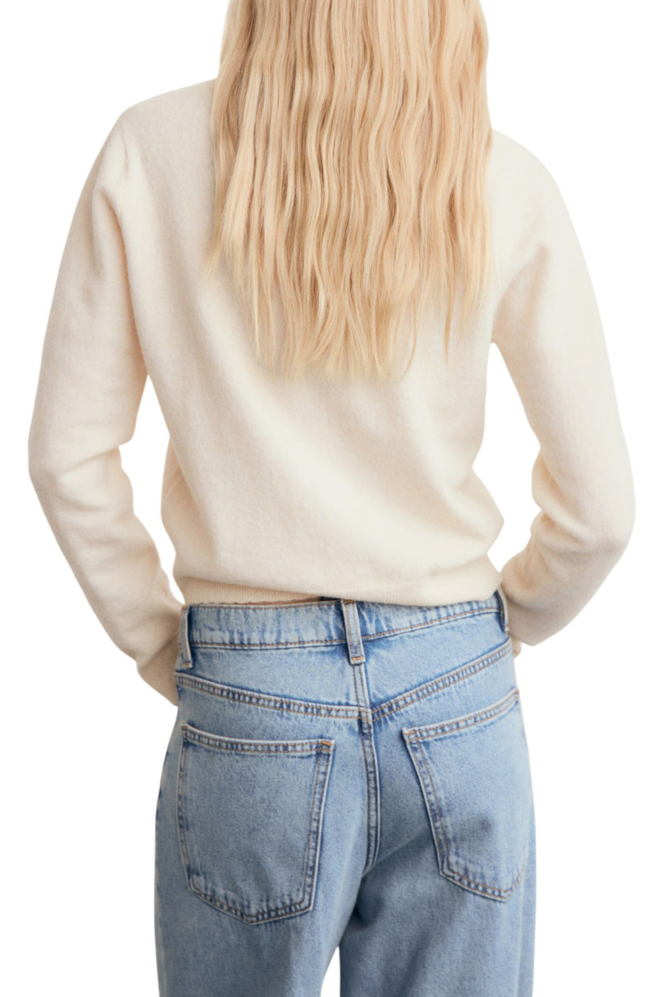 Женский Mango Кардиган LADY из смесовой шерсти (цвет ), артикул 17065808 | Фото 4