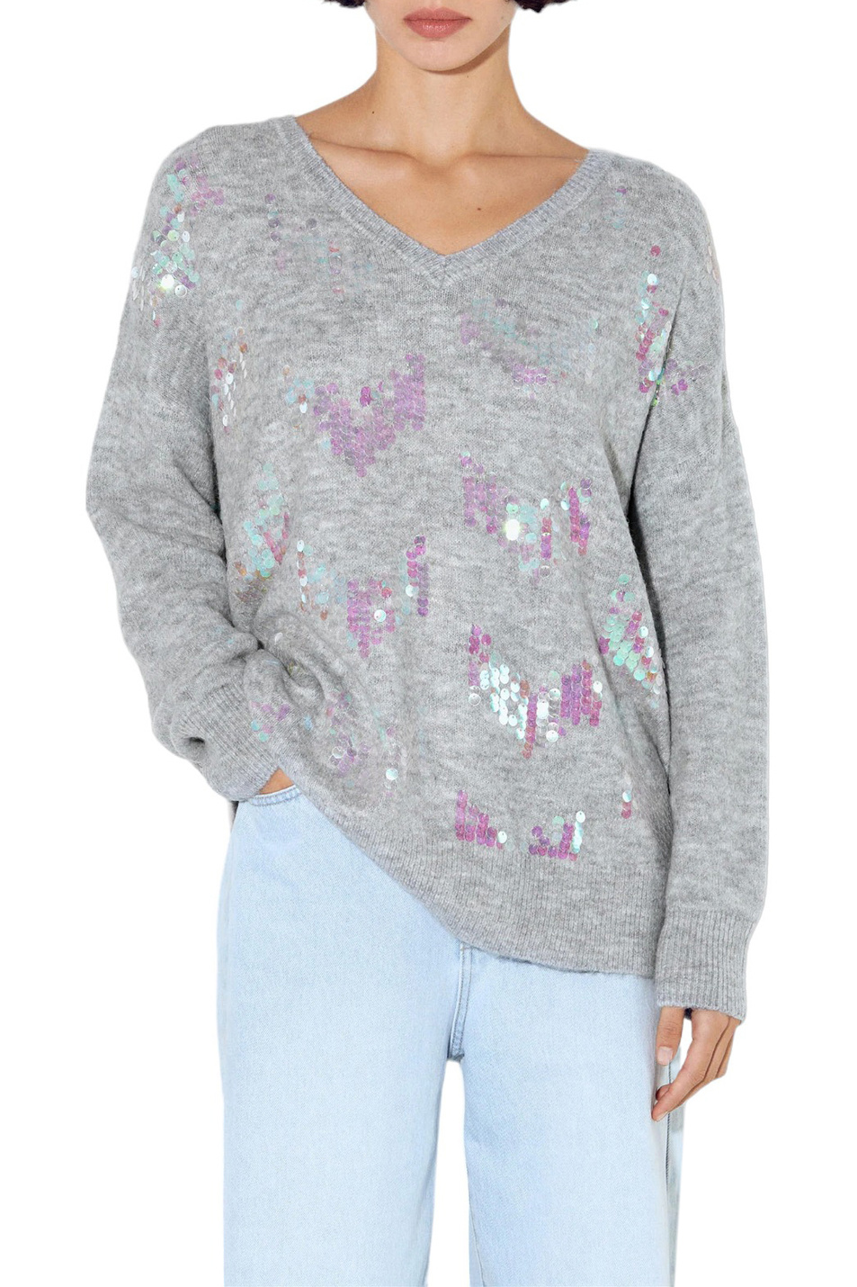 Женский Parfois Пуловер с пайетками (цвет ), артикул 214894 | Фото 3