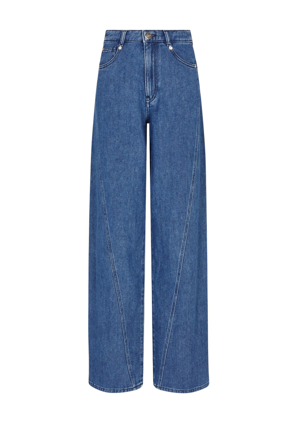Женский Emporio Armani Джинсы из хлопка (цвет ), артикул EW002194-AF17262 | Фото 1